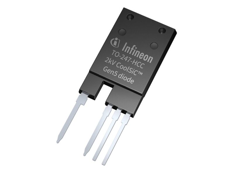 2000-V Schottky diode simplifies DC link design, boosts efficiency
