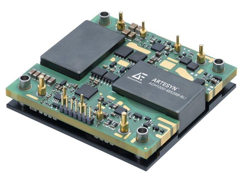 Convertisseur CC-CC demi-brique pour amplificateurs de puissance RF