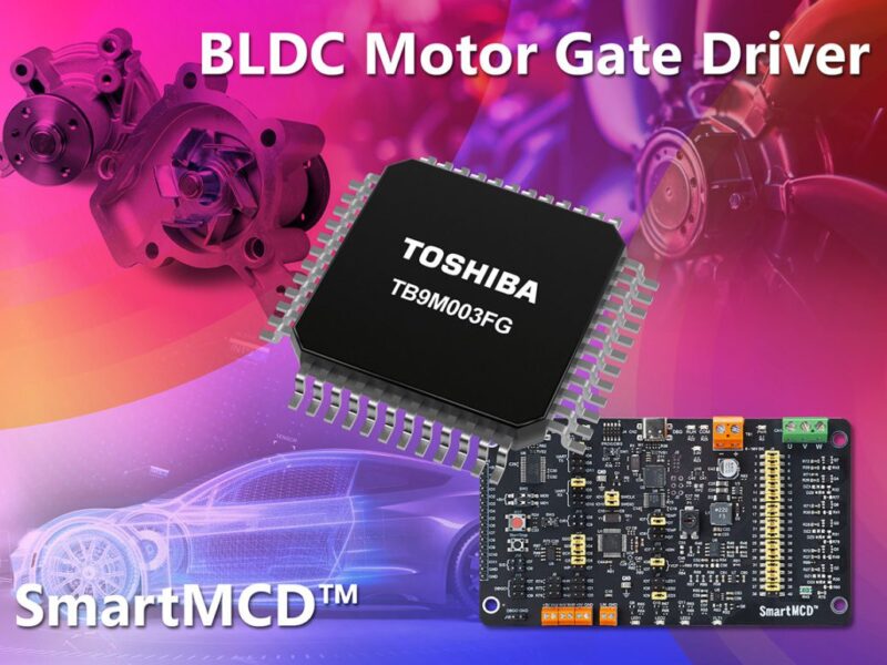 Toshiba et MIKROE présentent une carte de pilotage de moteur BLDC