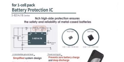 1-cell battery protection ICs for smartphones and wearables