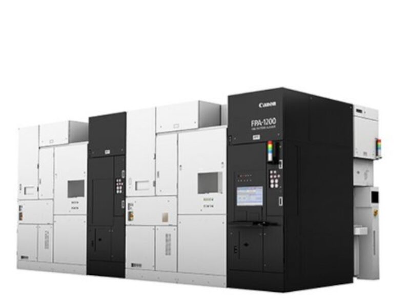 Canon livre une machine de lithographie par nano-impression de classe 5nm