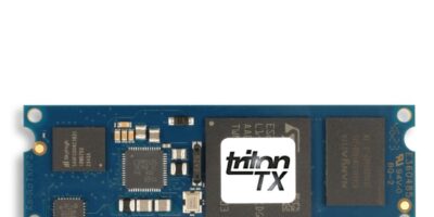 Industrial module uses ST dual core 64bitprocessor for AI