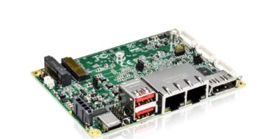 Ordinateur monocarte compacte avec processeurs Intel
