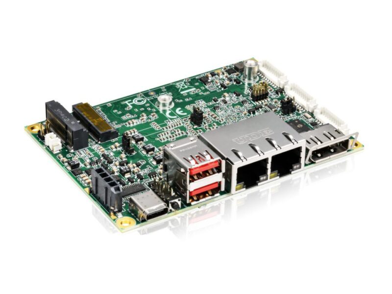 Ordinateur monocarte compacte avec processeurs Intel