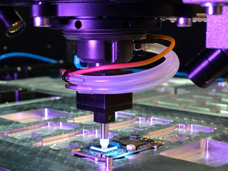 UV enhanced die bonder speeds PCB assembly