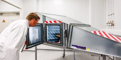 Space centre re-opens for testing  