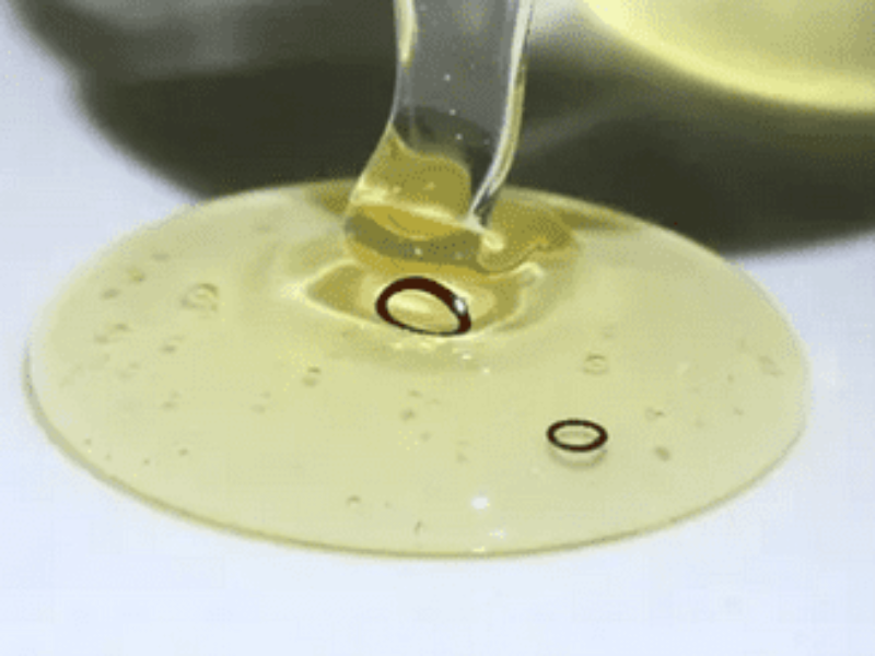 Small submarine robots can swim in honey