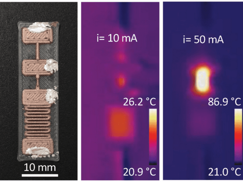 Etape importante vers une électronique imprimée en 3D