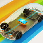 Non-blocking Ethernet switch for software defined vehicles