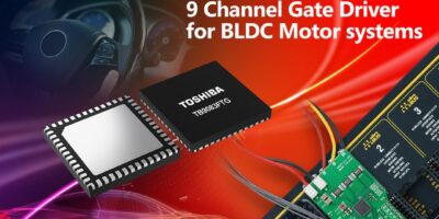 Partnership develops automotive gate-driver board for BLDC motors