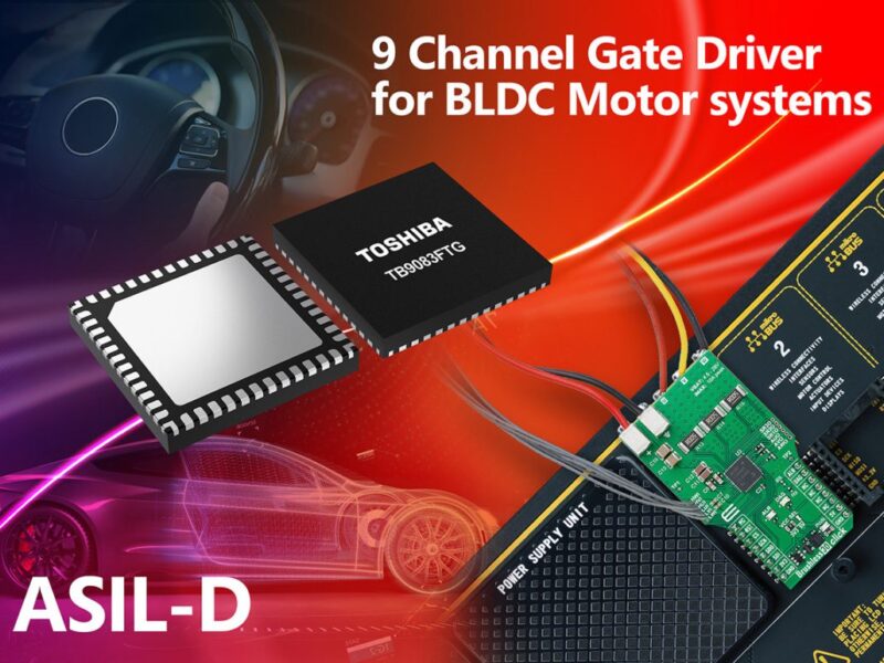 Partnership develops automotive gate-driver board for BLDC motors