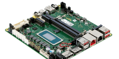 Carte mère avec processeurs Intel Core Ultra et NPU intégré pour l’accélération de l’IA