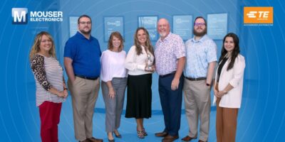Mouser Electronics : Global High Service Distributor de l’année par TE Connectivity pour la dixième année