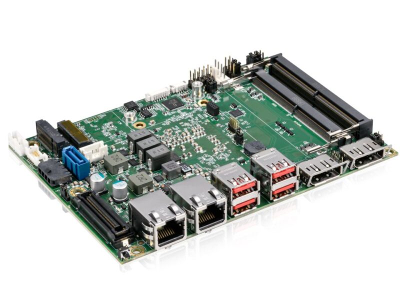 Ordinateur monocarte 3.5” haute performance et haute efficacité pour les applications IoT Edge avec IA