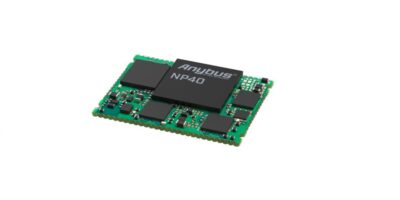 Interface de communication soudée pour un design compact