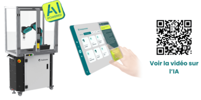 Robot industriel piloté par intelligence artificielle