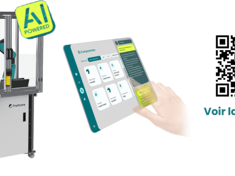 Robot industriel piloté par intelligence artificielle