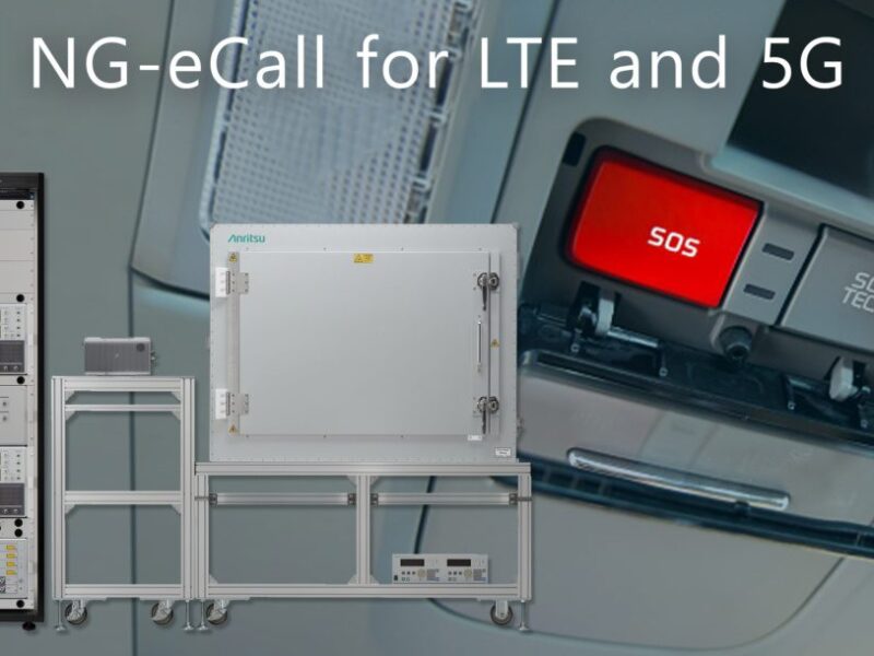 Anritsu : validation GCF pour les cas de test eCall de nouvelle génération sur LTE et 5G