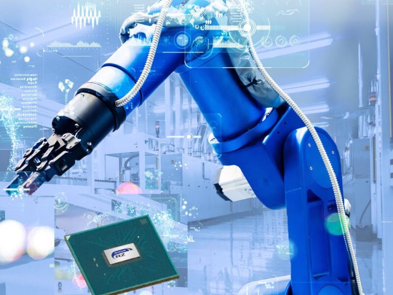 Renesas single chip for nine axis robotics