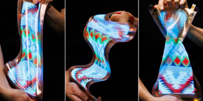 Stretchable display can expand by 50 percent