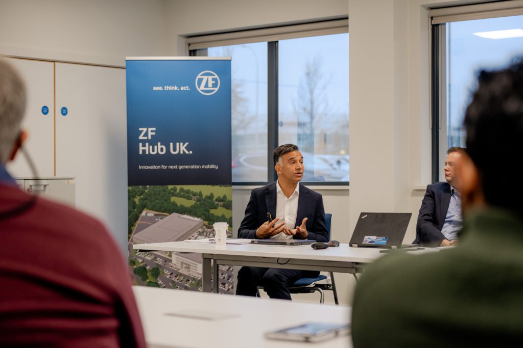 Bal Panaser, technical vice president and global manager for chassis electronics at ZF