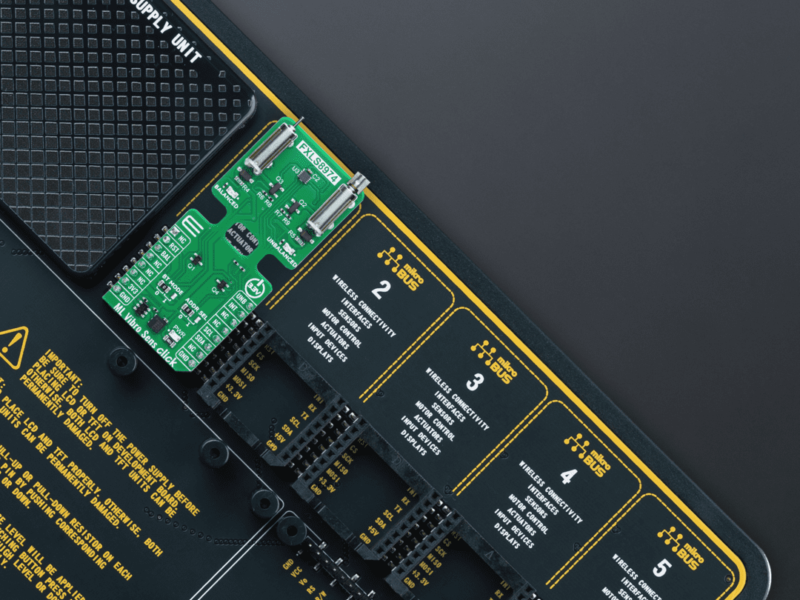 Click board for ML models for vibration analysis