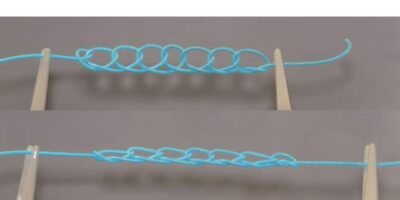 Robotic fibres with light-emitting, self-healing and magnetic properties