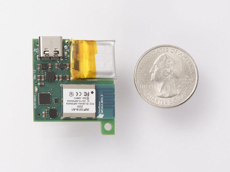 Sensor module for intelligent, battery-operated edge AIoT