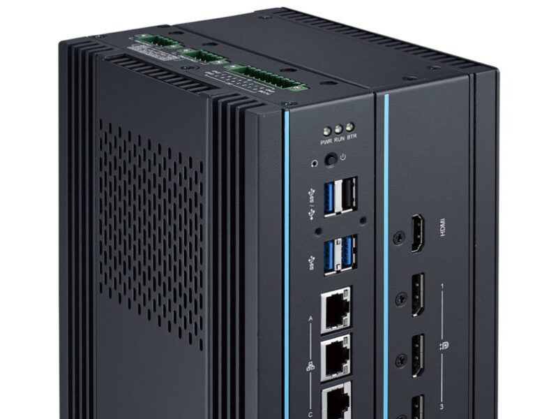 PC industriel Edge sur rail DIN doté de capacités IA sophistiquées