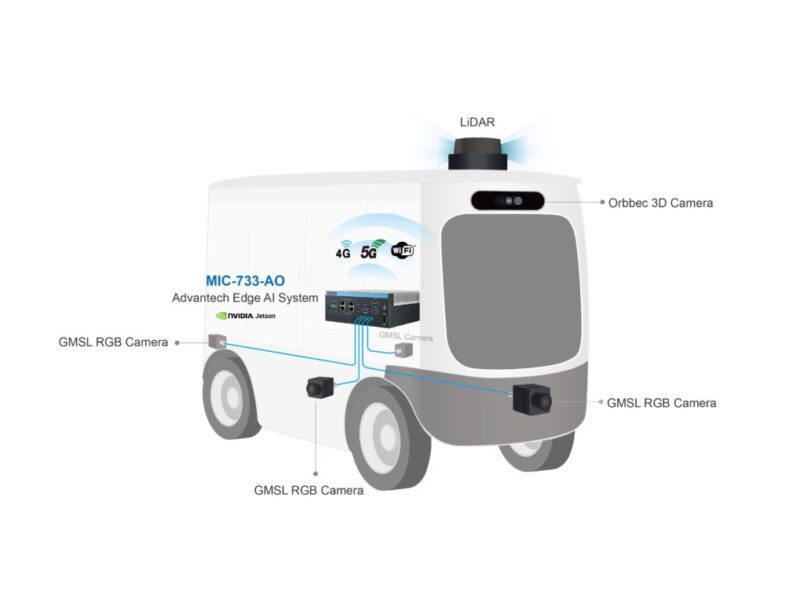 Partenariat Advantech/Orbbec pour améliorer la vision 3D sur le marché des robots mobiles autonomes