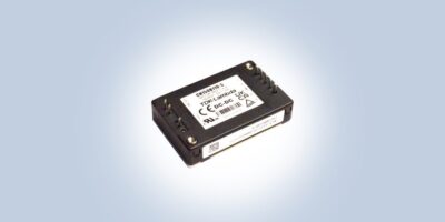 Convertisseurs DC-DC industriels et ferroviaires 1/4 de brique de 50 W, 100 W et 150 W