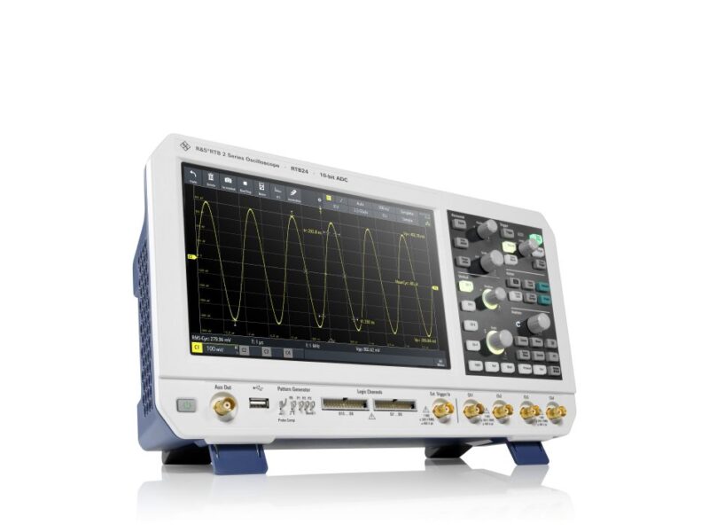 Oscilloscope d’entrée de gamme avec des spécifications de premier plan