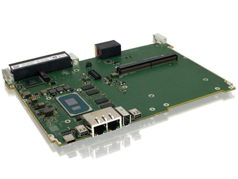 Ordinateur monocarte 6U VPX  pour une gamme d’applications dans la défense, l’aérospatiale, l’automatisation industrielle et le transport