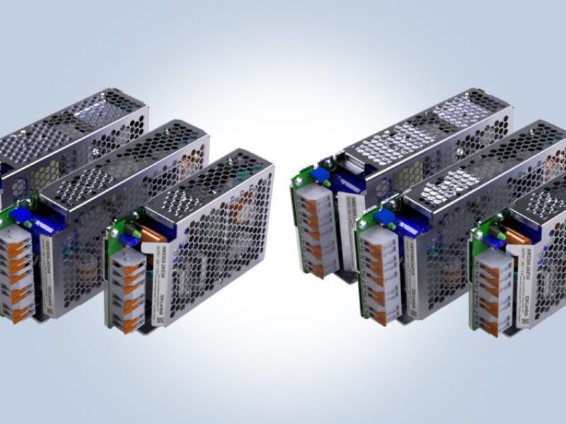 Alimentations industrielles AC-DC avec option de terminaisons de fils enfichables