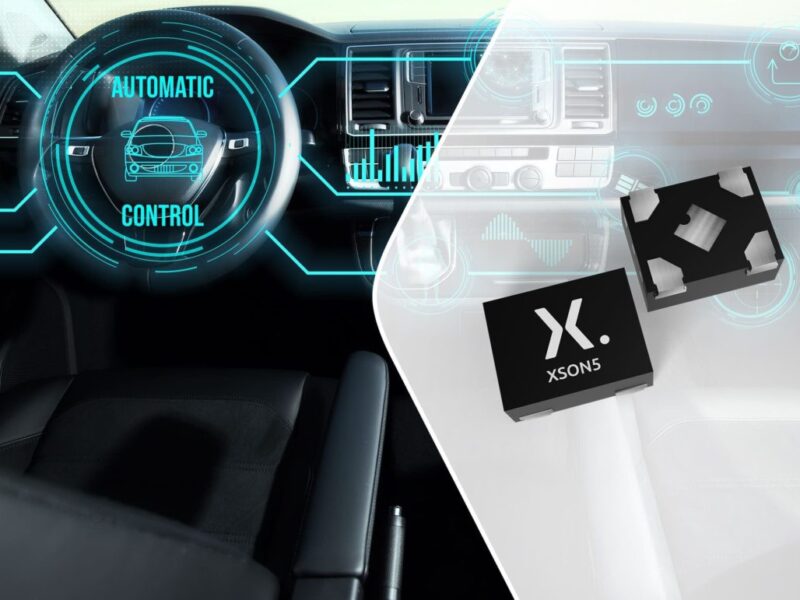 Miniaturized leadless logic saves space