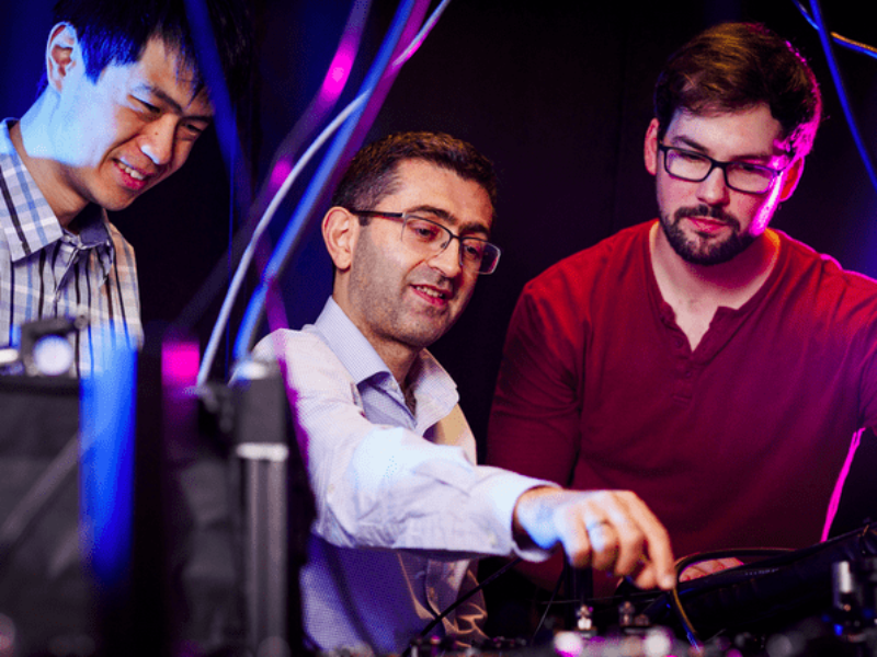 Physicists magnetize a material with light