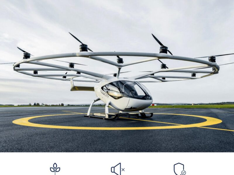 Le fabricant de taxis aériens Volocopter en faillite