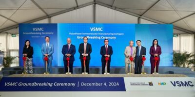VSMC breaks ground on 300mm Singapore fab