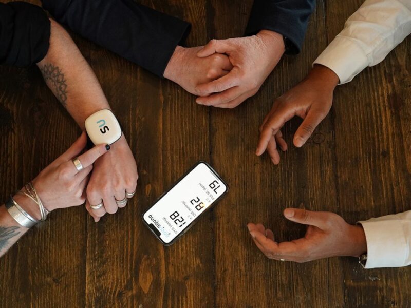 First ultrasound blood pressure monitoring wearable