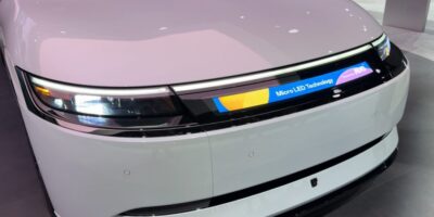 Honda, Sony launch Afeela with microLED external display