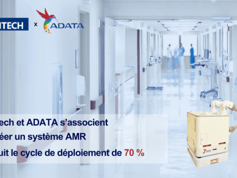 Partenariat Advantech / ADATA pour la création d’un système AMR réduisant le cycle de déploiement de 70%