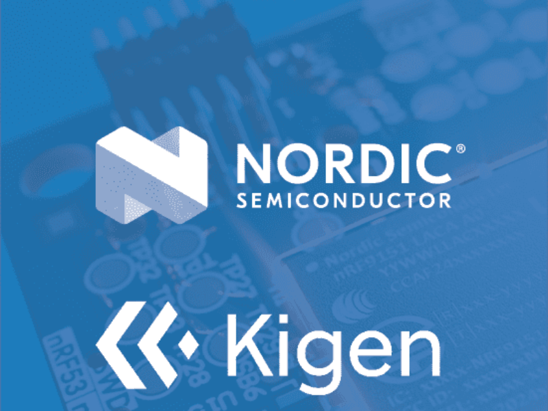 Collaboration Nordic Semiconductor / Kigen pour le déploiement IoT massif à distance