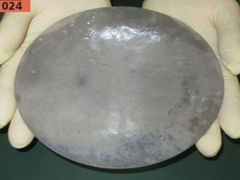 200mm single crystal for vertical GaN transistors