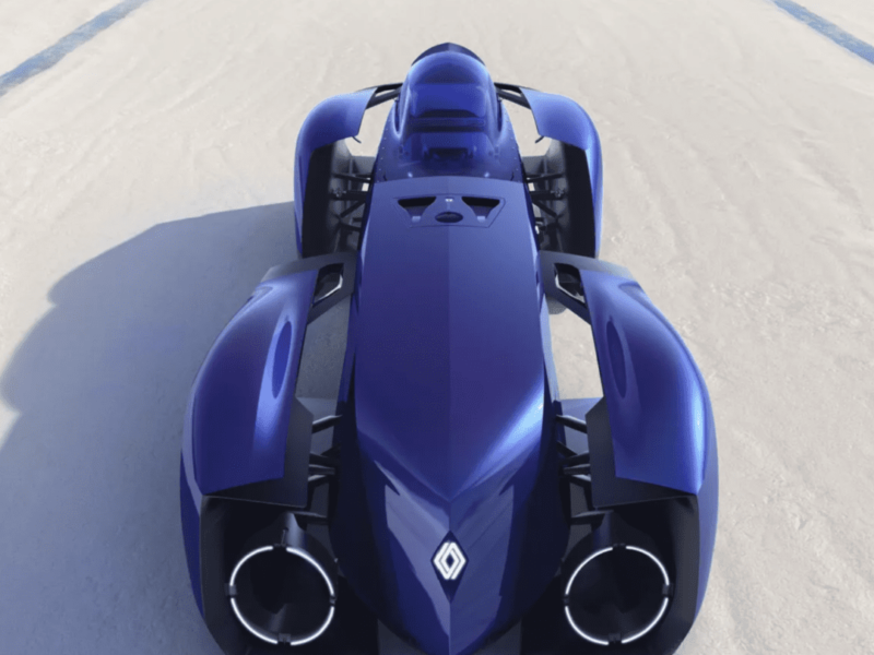 Renault’s single seater EV demonstrator – video