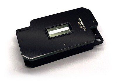 The GEN3-128 printhead offering 128 fully digital nozzles in a staggered 2-line-configuration with an effective nozzle pitch of 100µm.