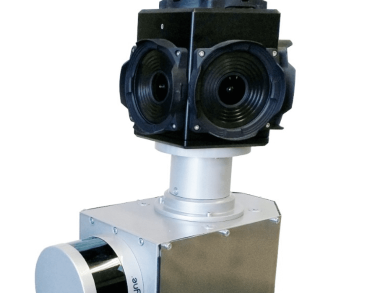 Robot with LiDAR Laser Explores Danger Zones