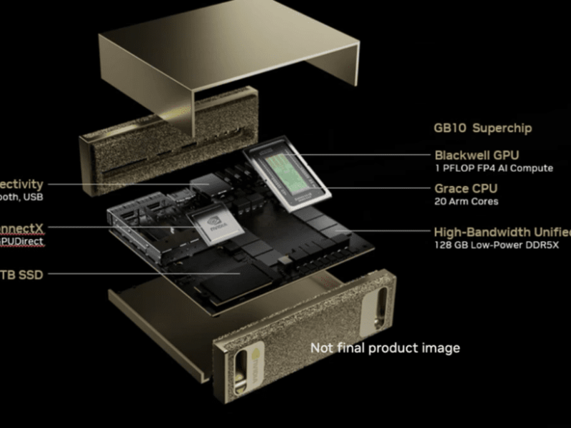 Nvidia lance un super PC desktop pour l&rsquo;IA