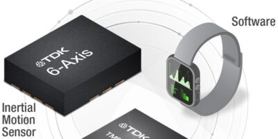 Two chip, 9-axis sensor for consumer wearables