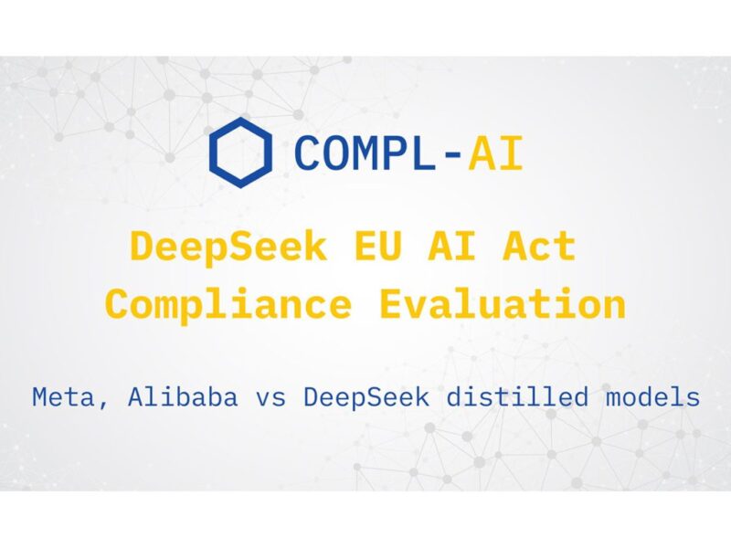 LatticeFlow AI finds EU AI Act compliance gaps in DeepSeek models