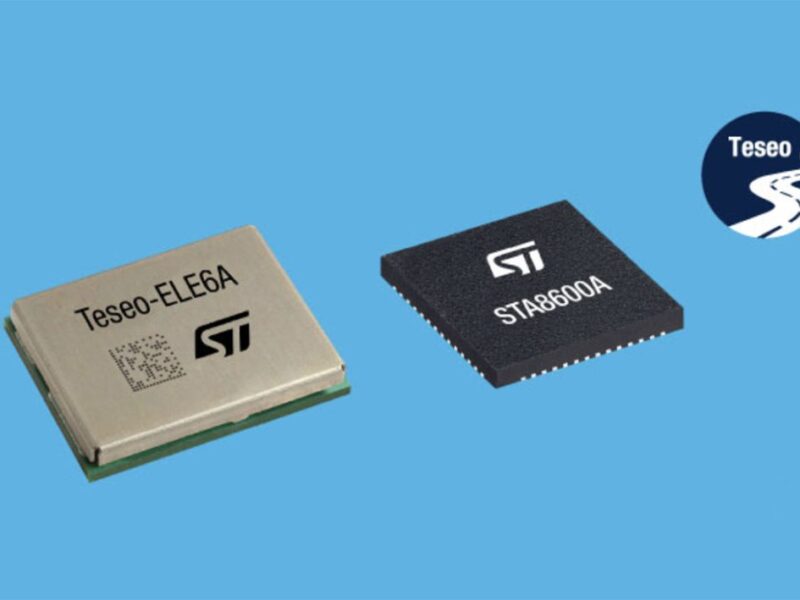 ST releases GNSS quad-band satellite navigation receiver